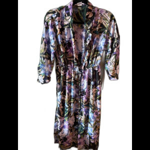 L.I.F.E. Semi sheer floral cardigan NWT